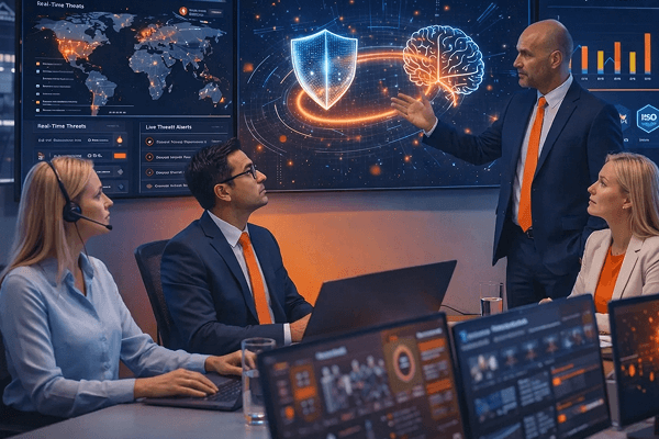 Cyber defence operations center