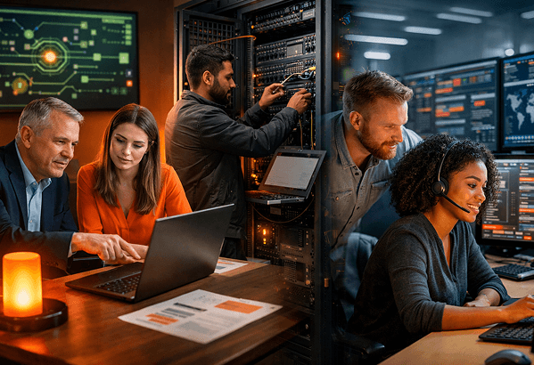 Security team collaborating on Cortex deployment strategy